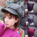 Korea Cat Ear Octagonal Cap for  Solid Plain Woolen Felt Artist Beret Hat  eb-88137668